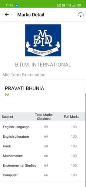 Marksheet