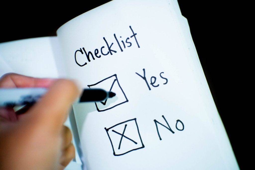 Your Secret Checklist before you go Online Checklist for Online Classes